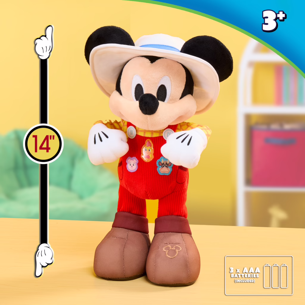 Disney Jr. Mickey Mouse Hoedown Throwdown Feature Plush