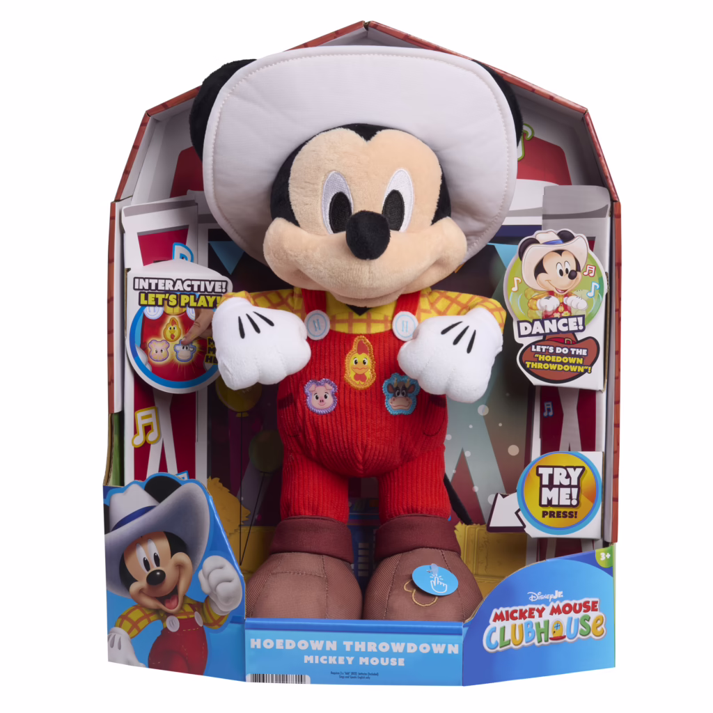 Disney Jr. Mickey Mouse Hoedown Throwdown Feature Plush