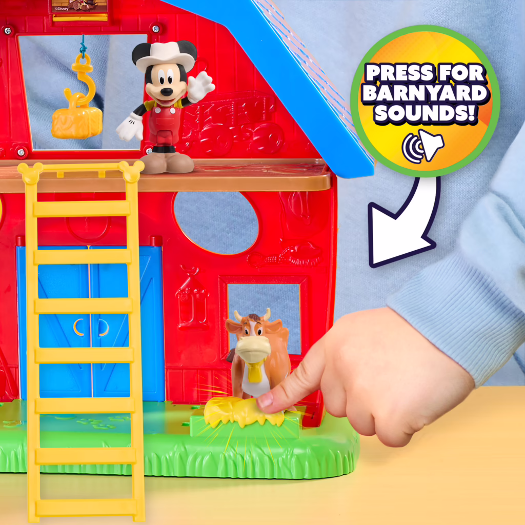 Disney Jr. Mickey Mouse Barnyard Fun Playset