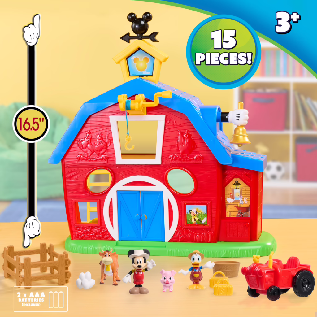 Disney Jr. Mickey Mouse Barnyard Fun Playset