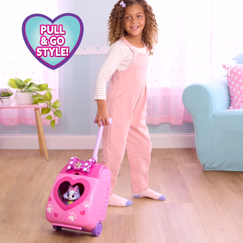 Disney Jr. Minnie Mouse Groom & Go Pet Salon