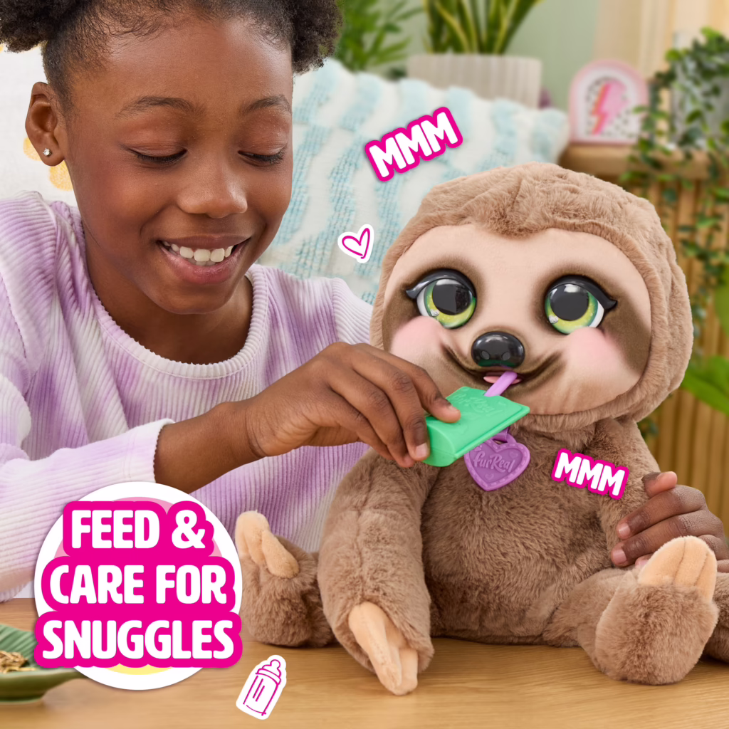 furReal Snuggles the Smiling Sloth