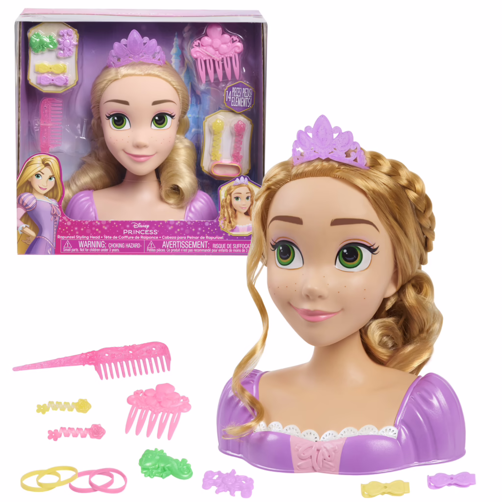 Disney Princess Rapunzel Styling Head