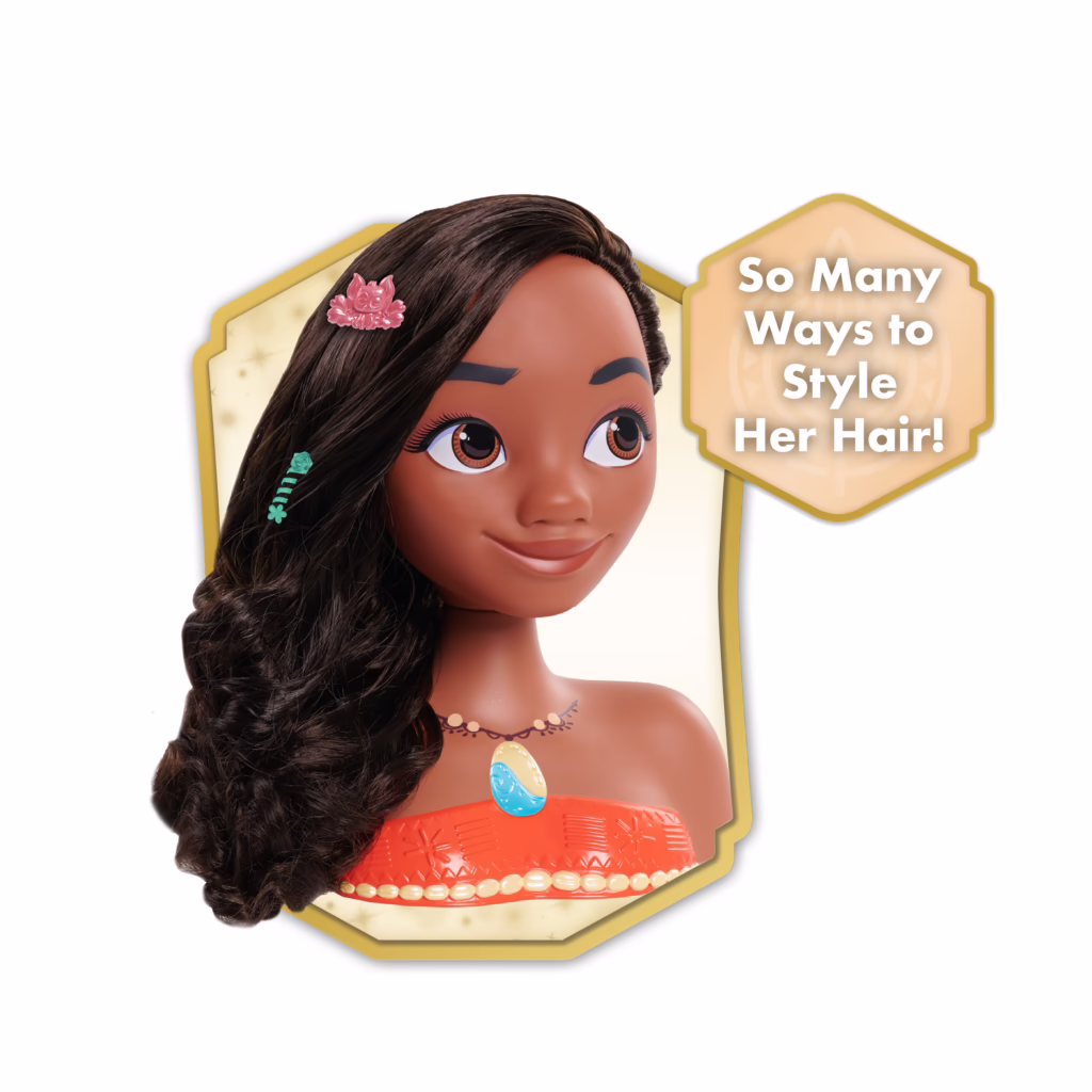Disney Princess Moana Styling Head