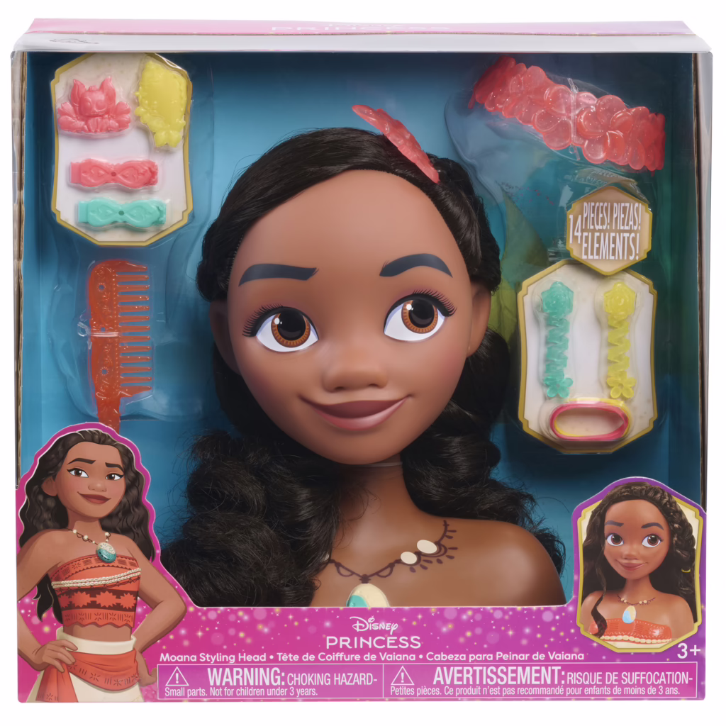 Disney Princess Moana Styling Head