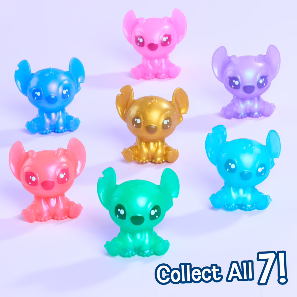 Disney Stitch Squish-A-Stitch Blind Capsule Figures—Series 3