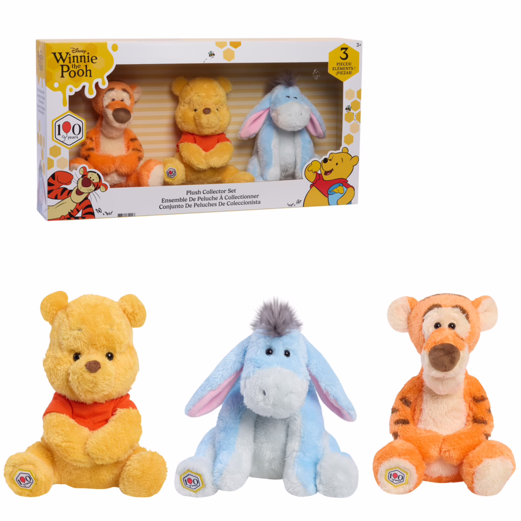 Disney Winnie the Pooh Plush Collector Set