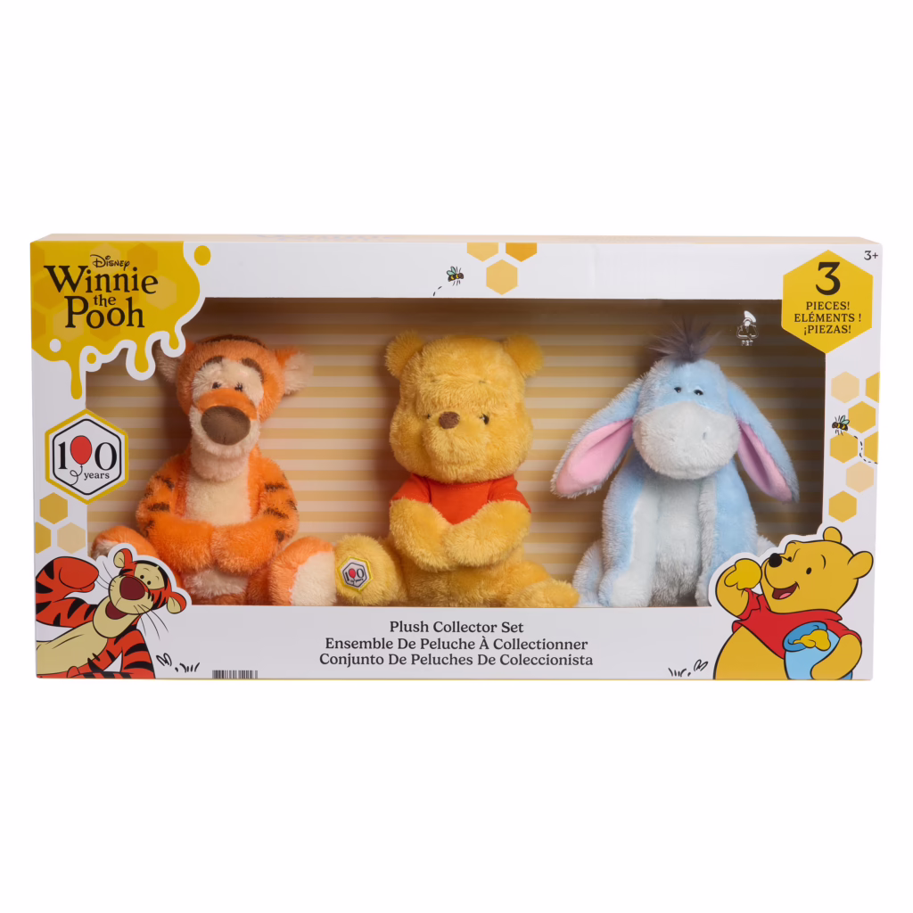 Disney Winnie the Pooh Plush Collector Set