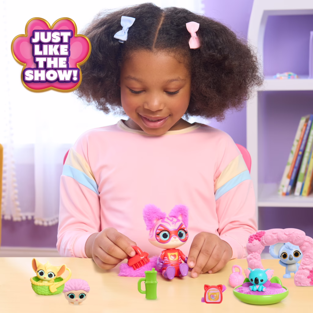 Disney Jr. SuperKitties Su-Purr Wild Ready Furr Action Willa & Friends