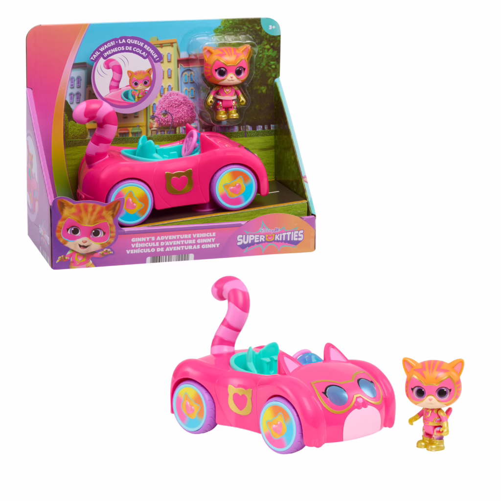 Disney Jr. SuperKitties Ginny Adventure Vehicle