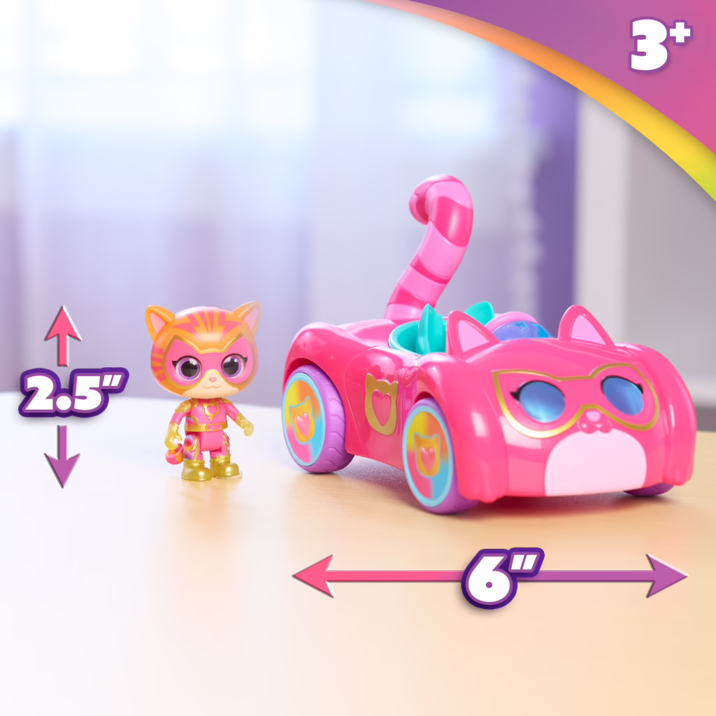 Disney Jr. SuperKitties Ginny Adventure Vehicle