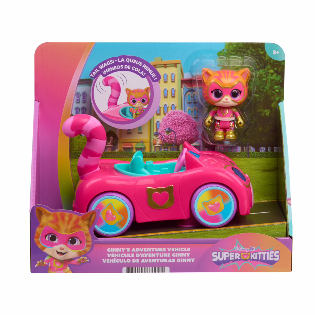 Disney Jr. SuperKitties Ginny Adventure Vehicle