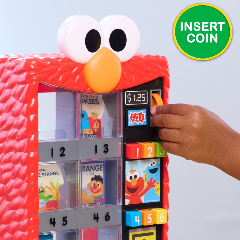 Sesame Street Elmo’s Sesame Snacks Vending Machine