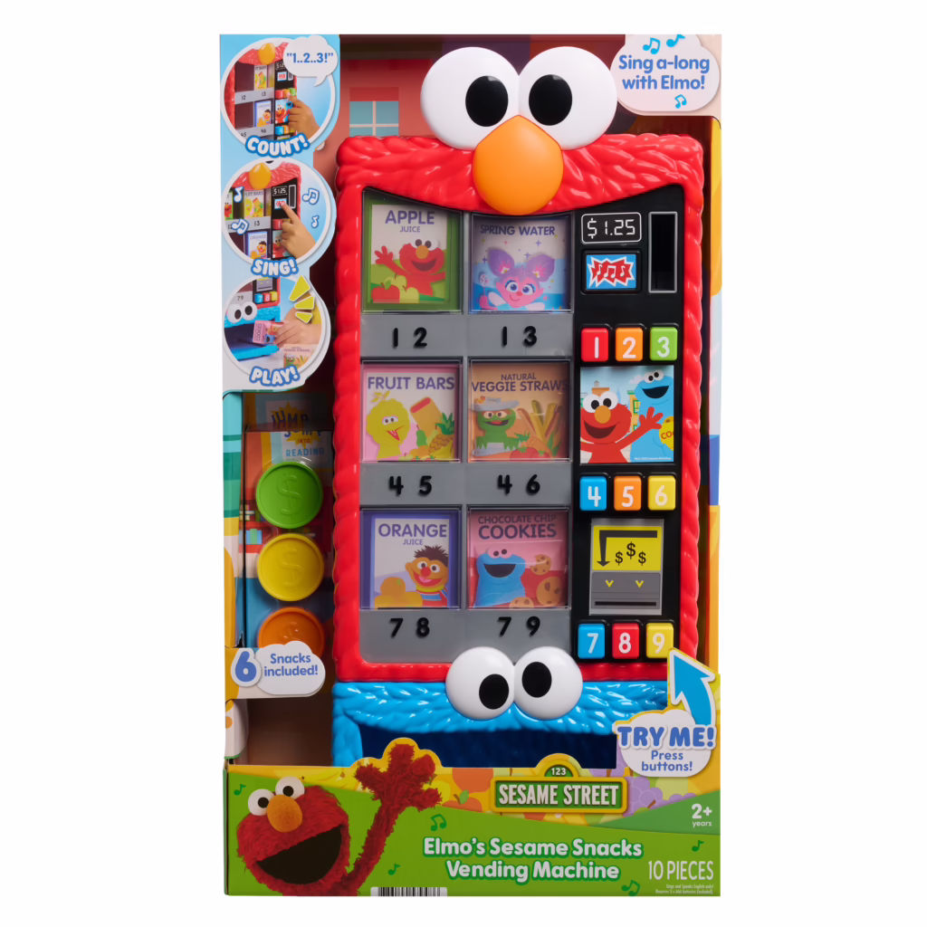 Sesame Street Elmo’s Sesame Snacks Vending Machine