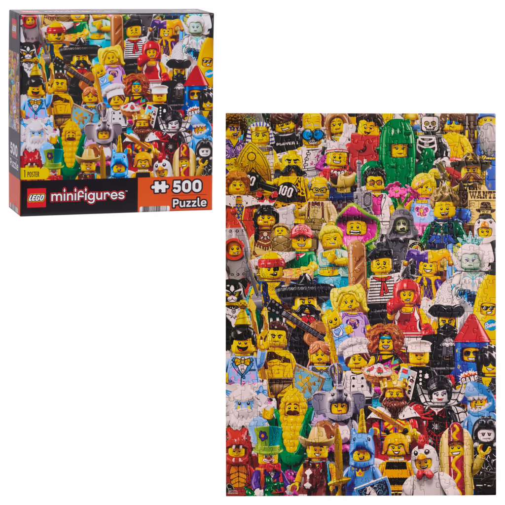 LEGO® Minifigures Puzzle (500 Pieces)