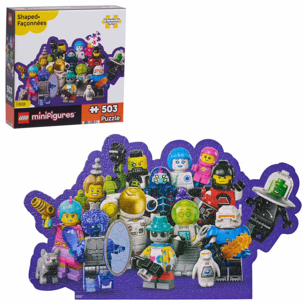 LEGO® Minifigures Shaped Collage 2 Puzzle (503 pcs)