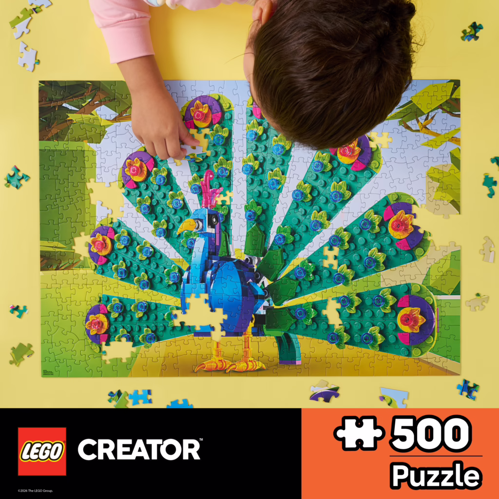 LEGO® Creator Peacock Puzzle (500 Pcs)