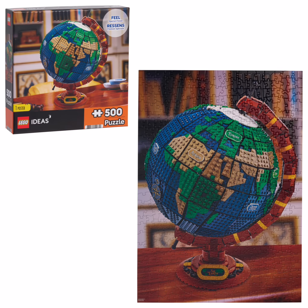 LEGO® Globe Puzzle (500 Pcs)