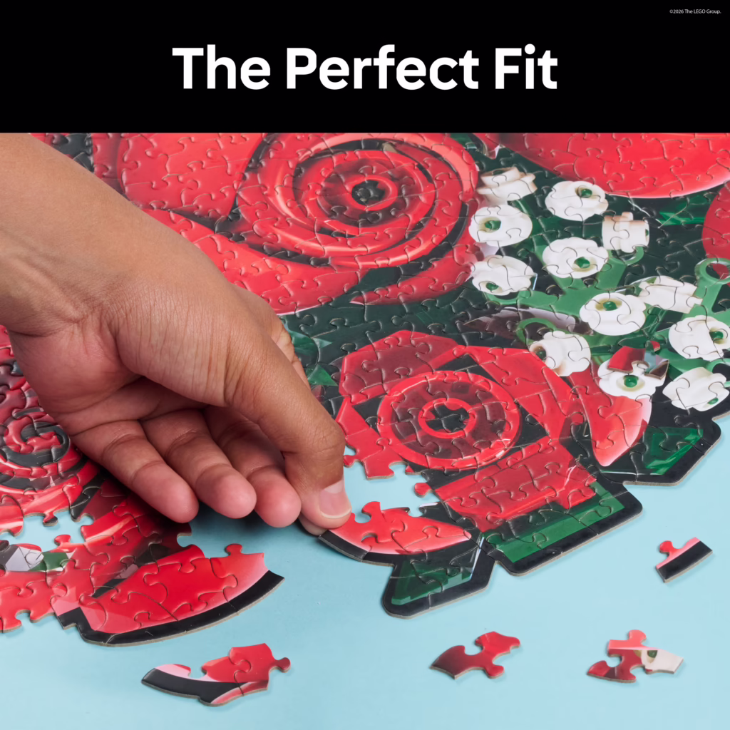 LEGO® Botanicals Rose Puzzle (1,004 Pcs)