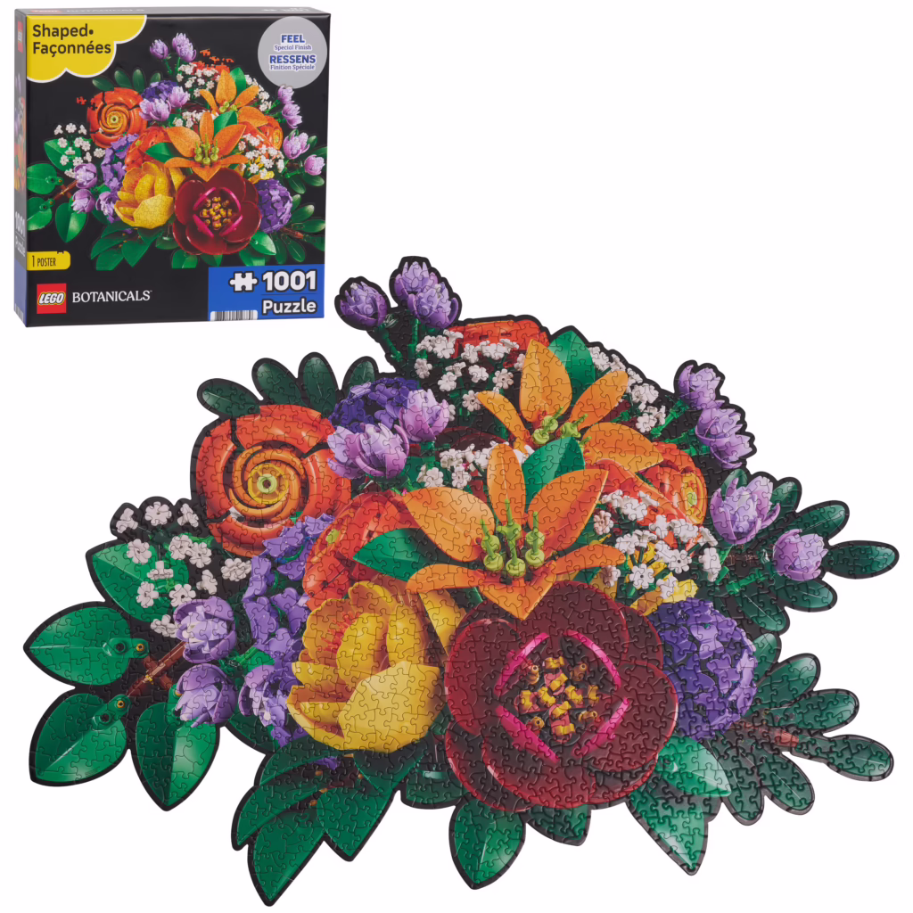 LEGO® Botanicals Purple Floral Puzzle (1,001 Pcs)
