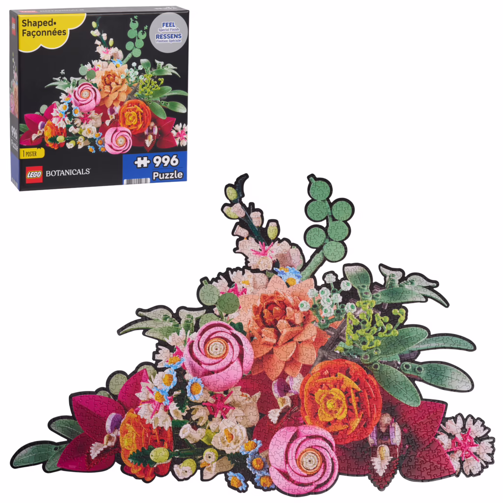 LEGO® Botanicals Pink Bouquet Puzzle (996 Pcs)