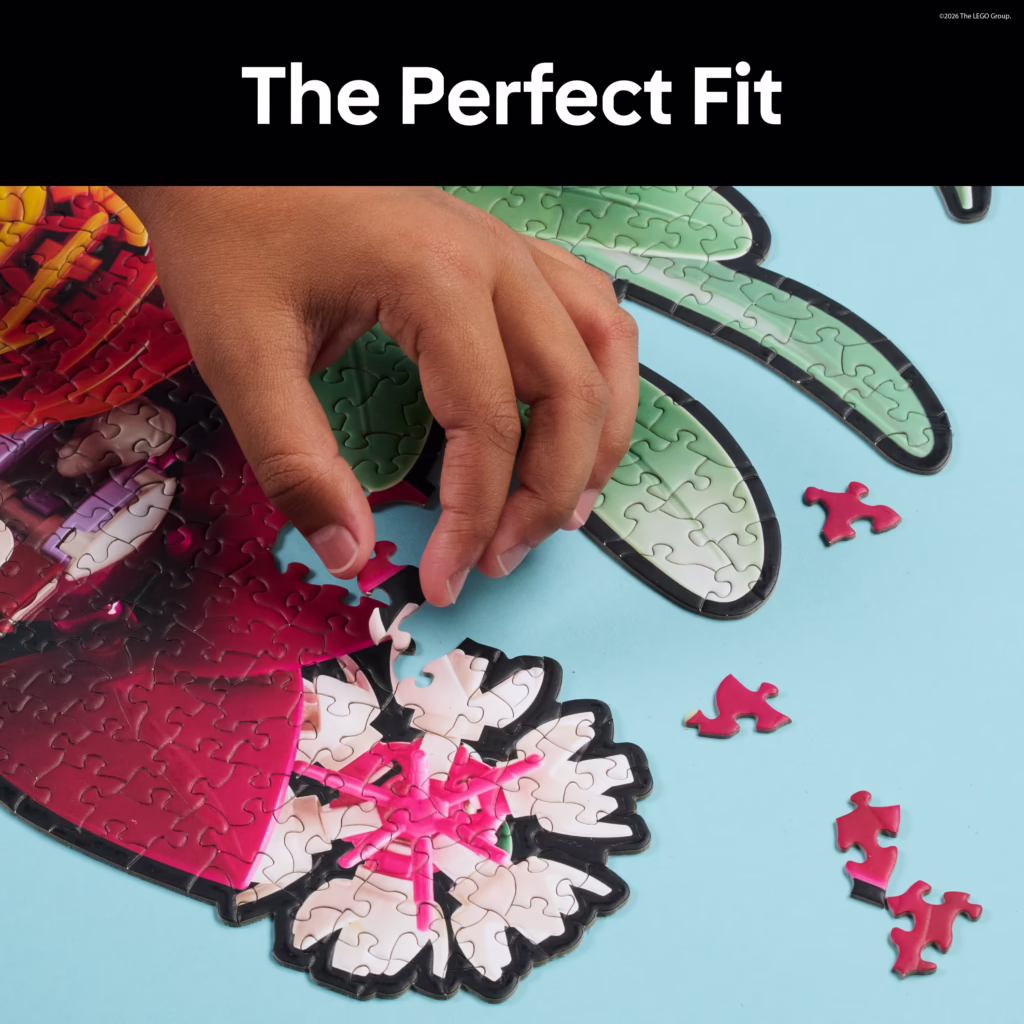 LEGO® Botanicals Pink Bouquet Puzzle (996 Pcs)