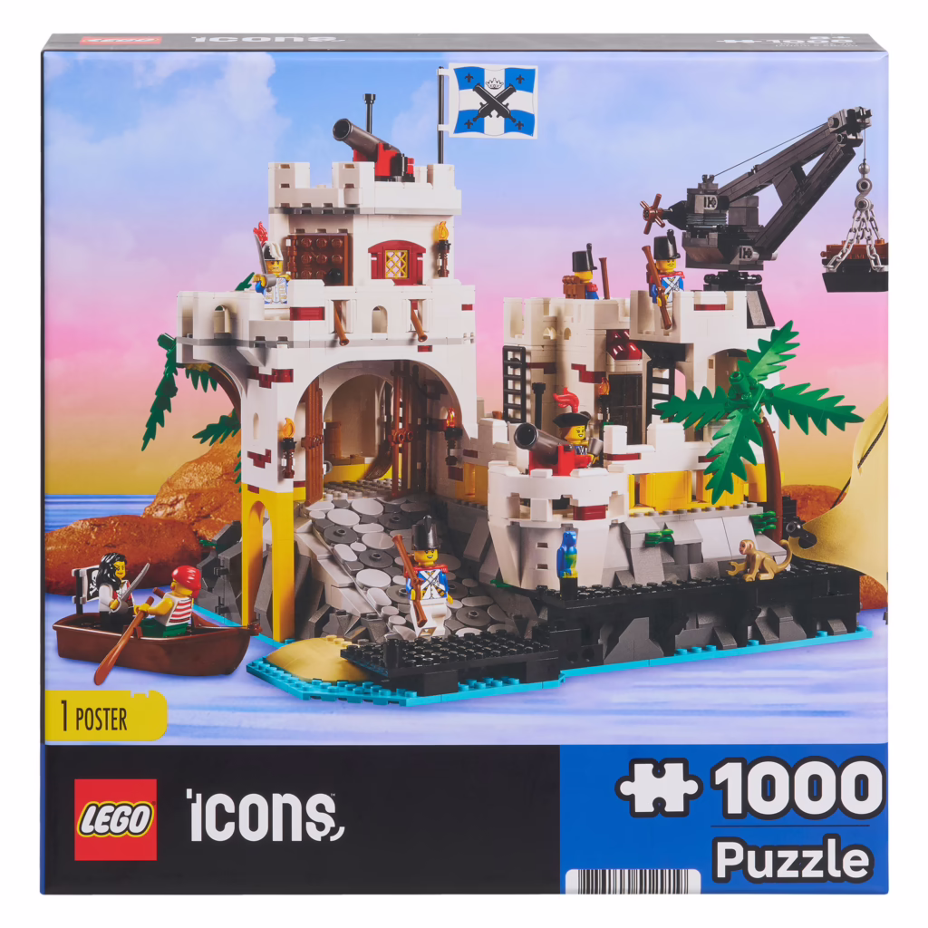 LEGO® Icons El Dorado Pirate Ship Puzzle (1,000 Pcs)
