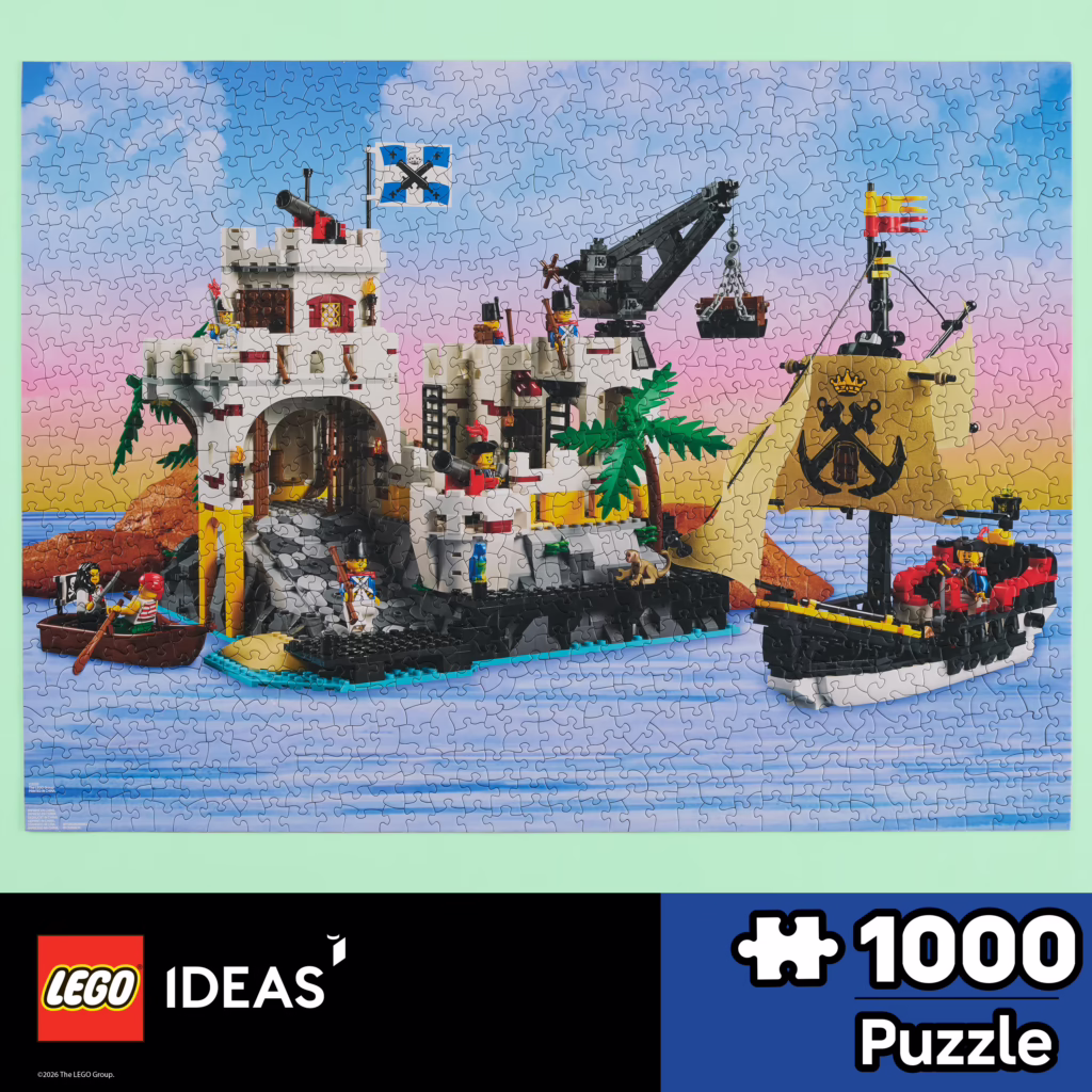 LEGO® Icons El Dorado Pirate Ship Puzzle (1,000 Pcs)