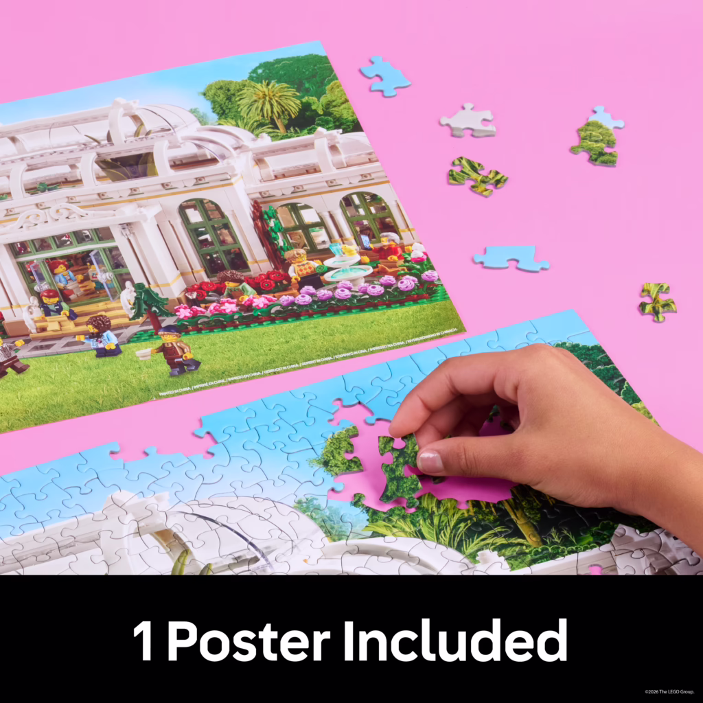 LEGO® Ideas Botanical Garden Puzzle (1,000 Pcs)