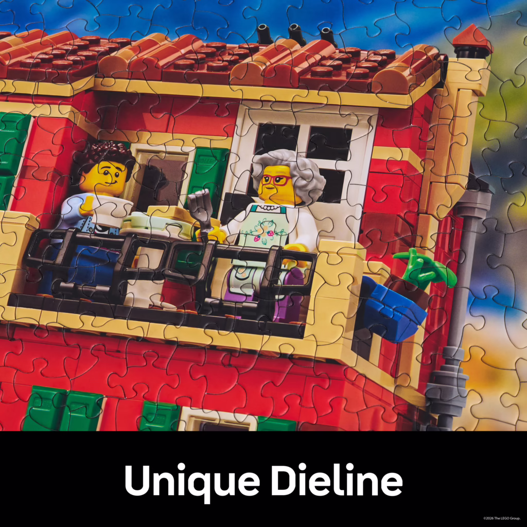 LEGO® Ideas Italian Riviera Puzzle (1,000 Pcs)