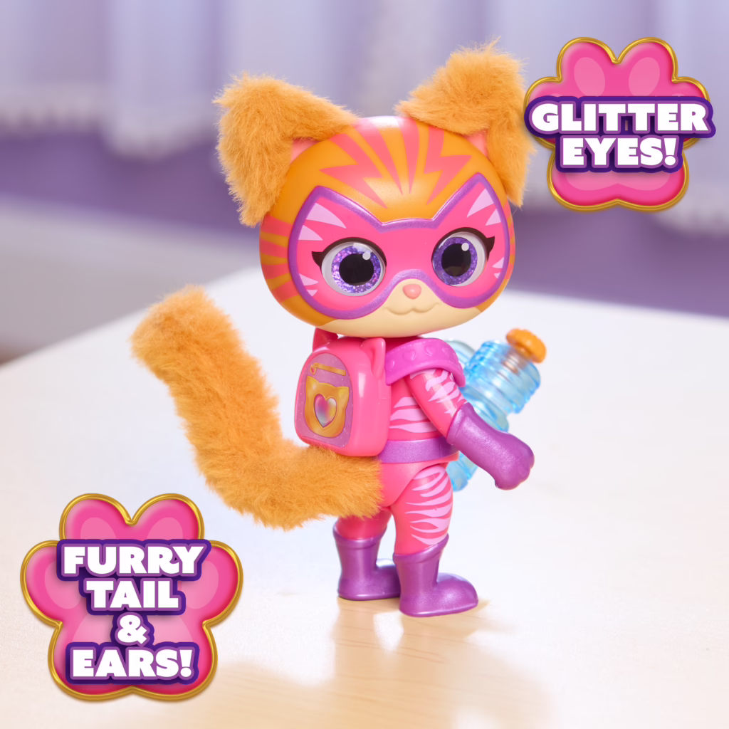 Disney Jr. SuperKitties Su-Purr Wild Ready Furr Action Ginny