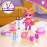 Disney Jr. SuperKitties Su-Purr Wild Ready Furr Action Ginny