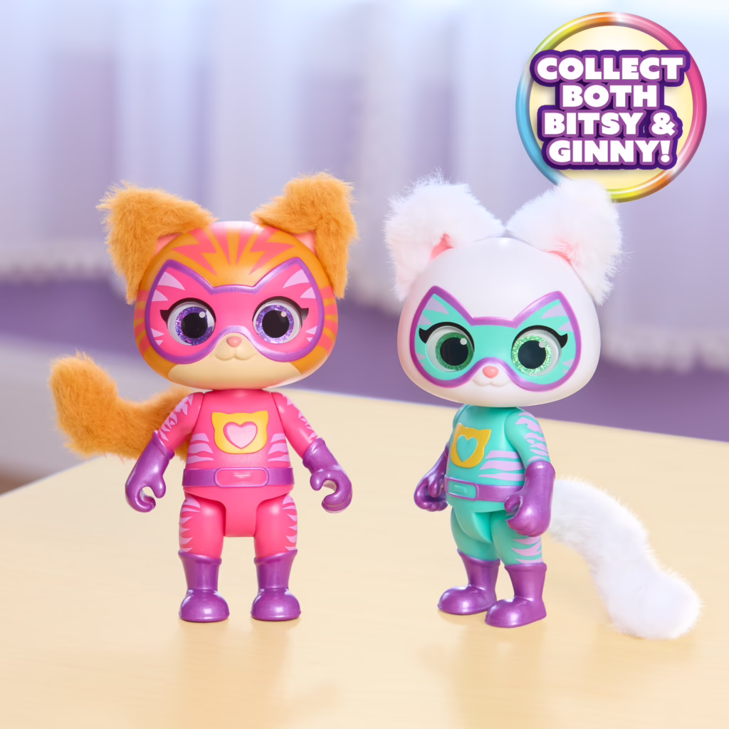 Disney Jr. SuperKitties Su-Purr Wild Ready Furr Action Ginny