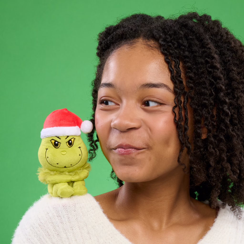 Dr. Seuss Perch’d The Grinch Shoulder Plush
