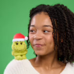 Dr. Seuss Perch’d The Grinch Shoulder Plush