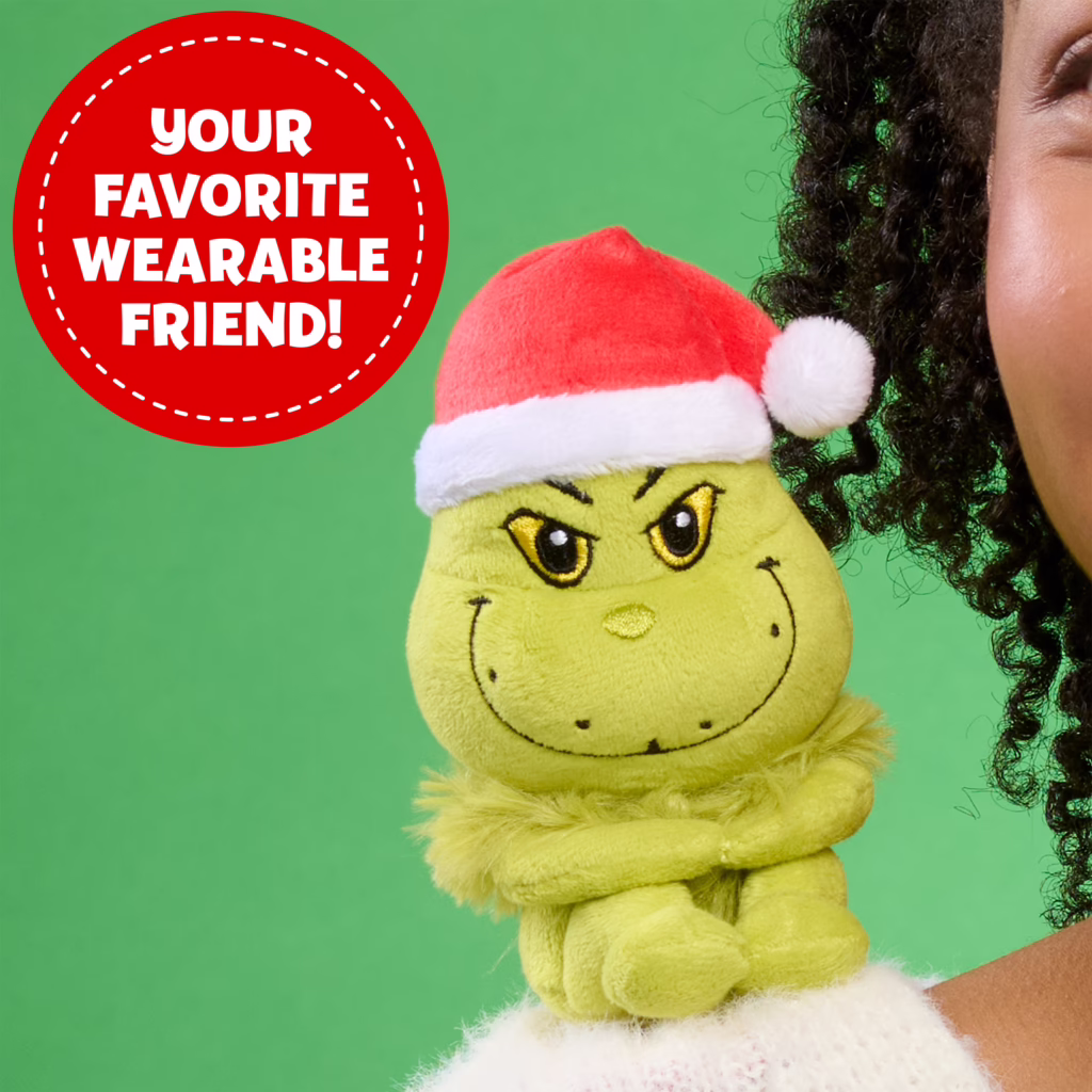 Dr. Seuss Perch’d The Grinch Shoulder Plush