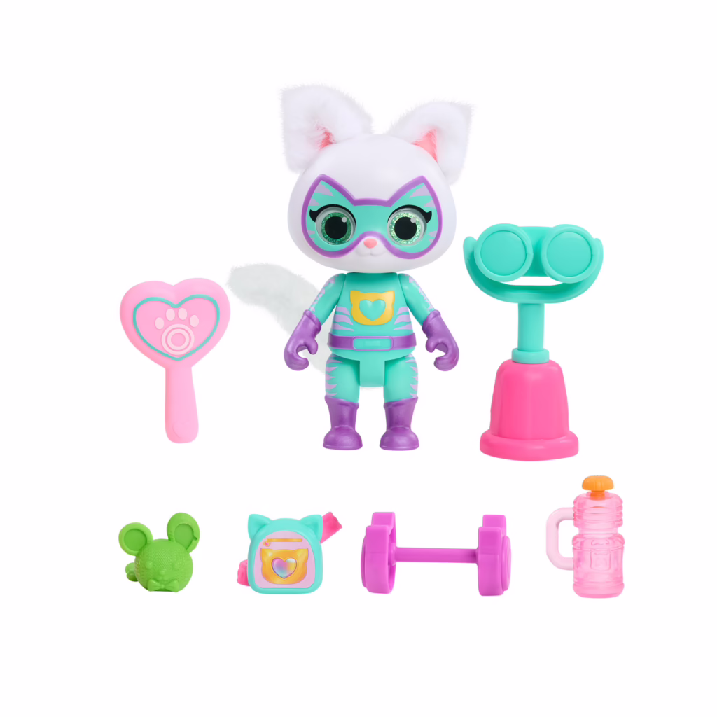Disney Jr. SuperKitties Su-Purr Wild Ready Furr Action Bitsy