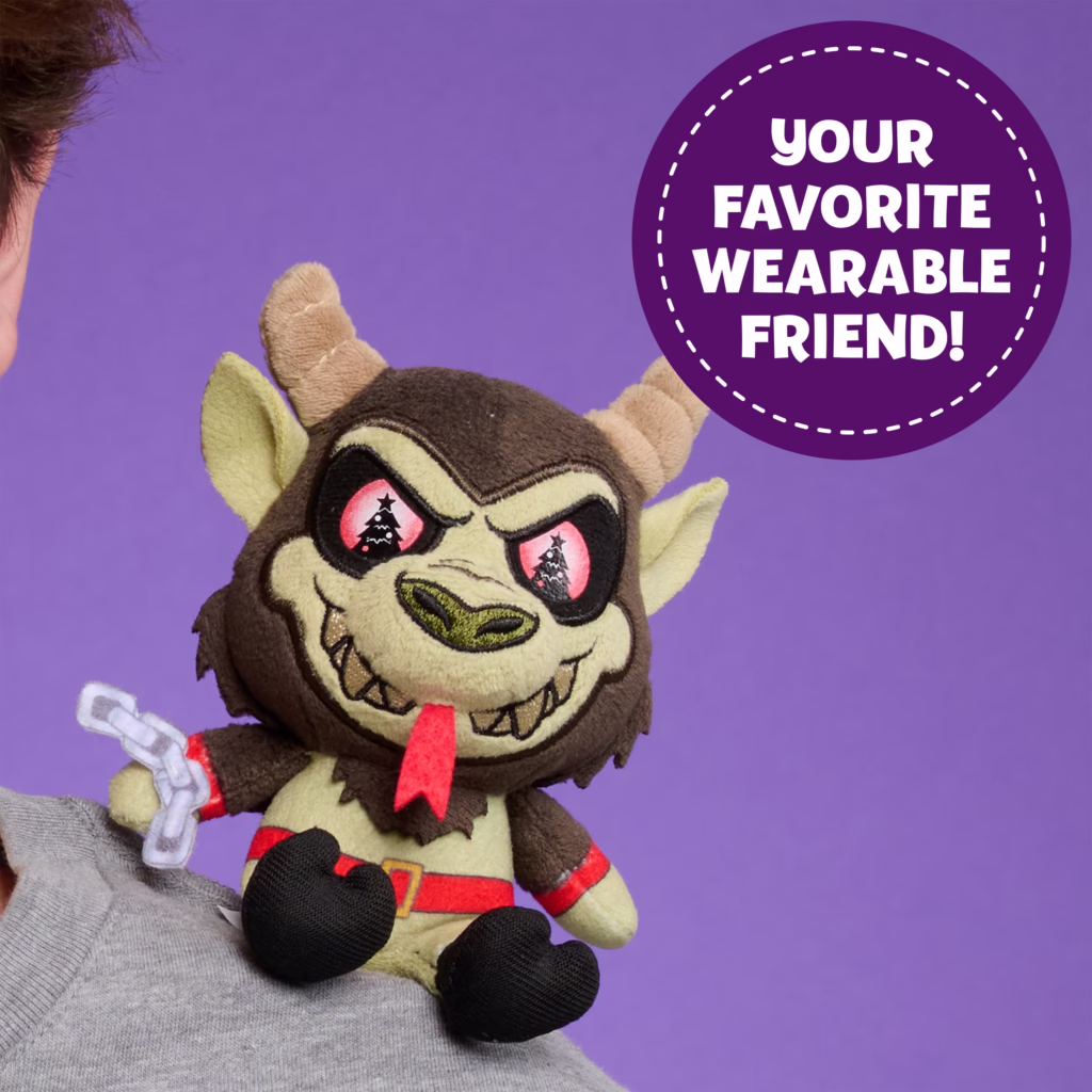 Perch’d Tiny Nightmares Krampus Shoulder Plush