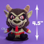 Perch’d Tiny Nightmares Krampus Shoulder Plush