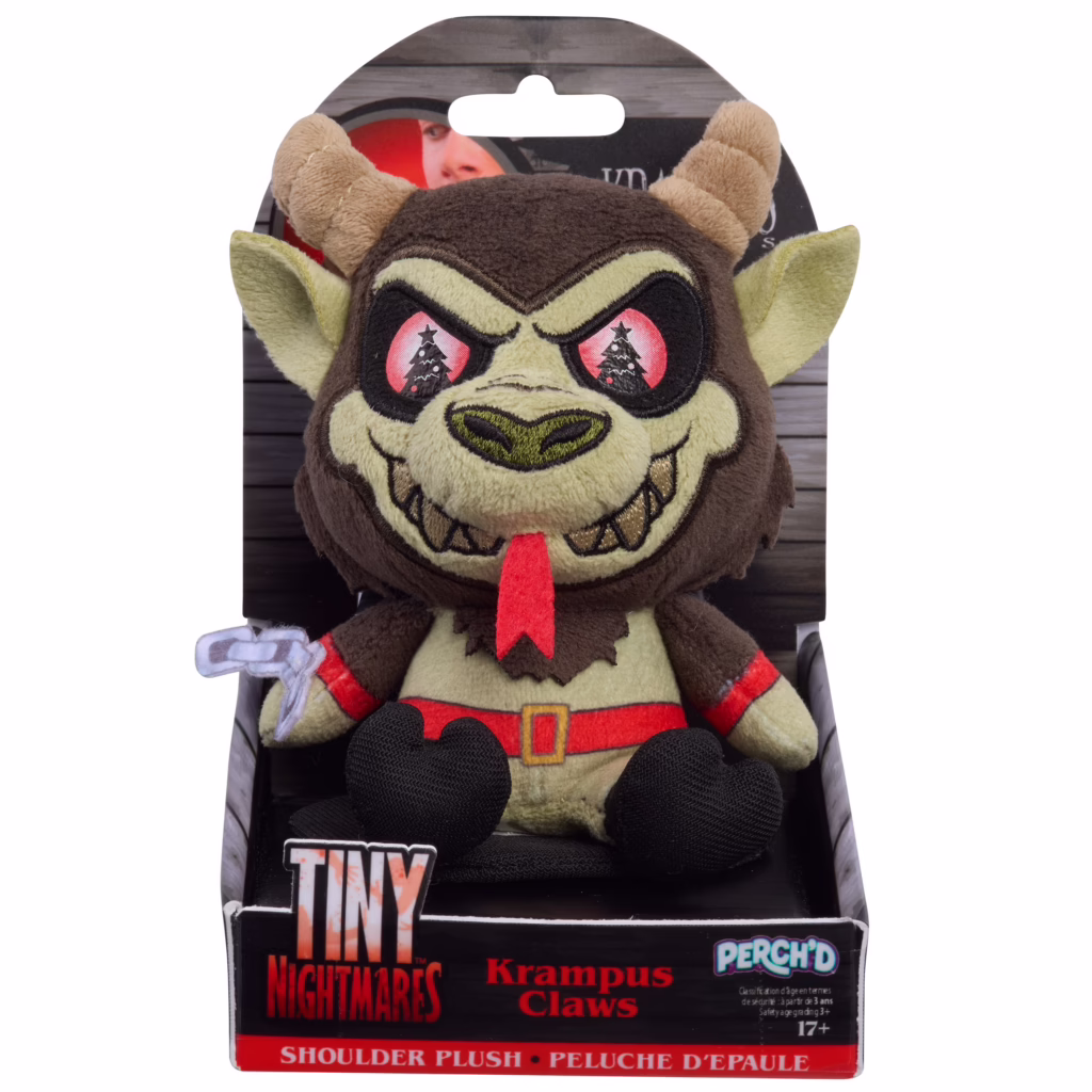 Perch’d Tiny Nightmares Krampus Shoulder Plush