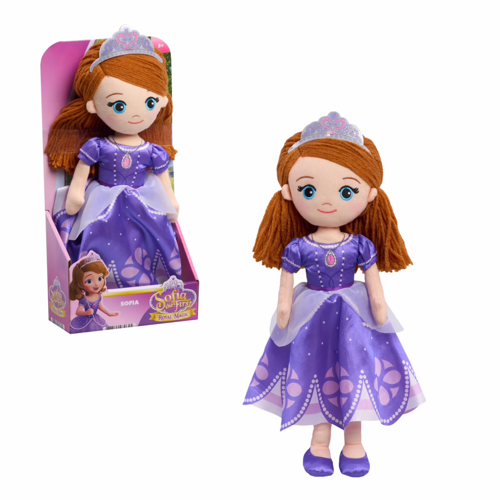 Disney Jr. Sofia the First Sofia Deluxe Plush Doll