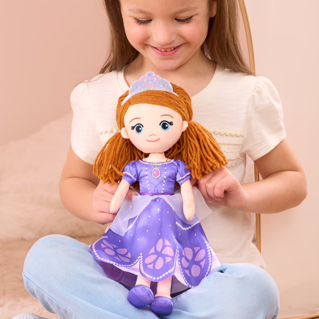 Disney Jr. Sofia the First Sofia Deluxe Plush Doll