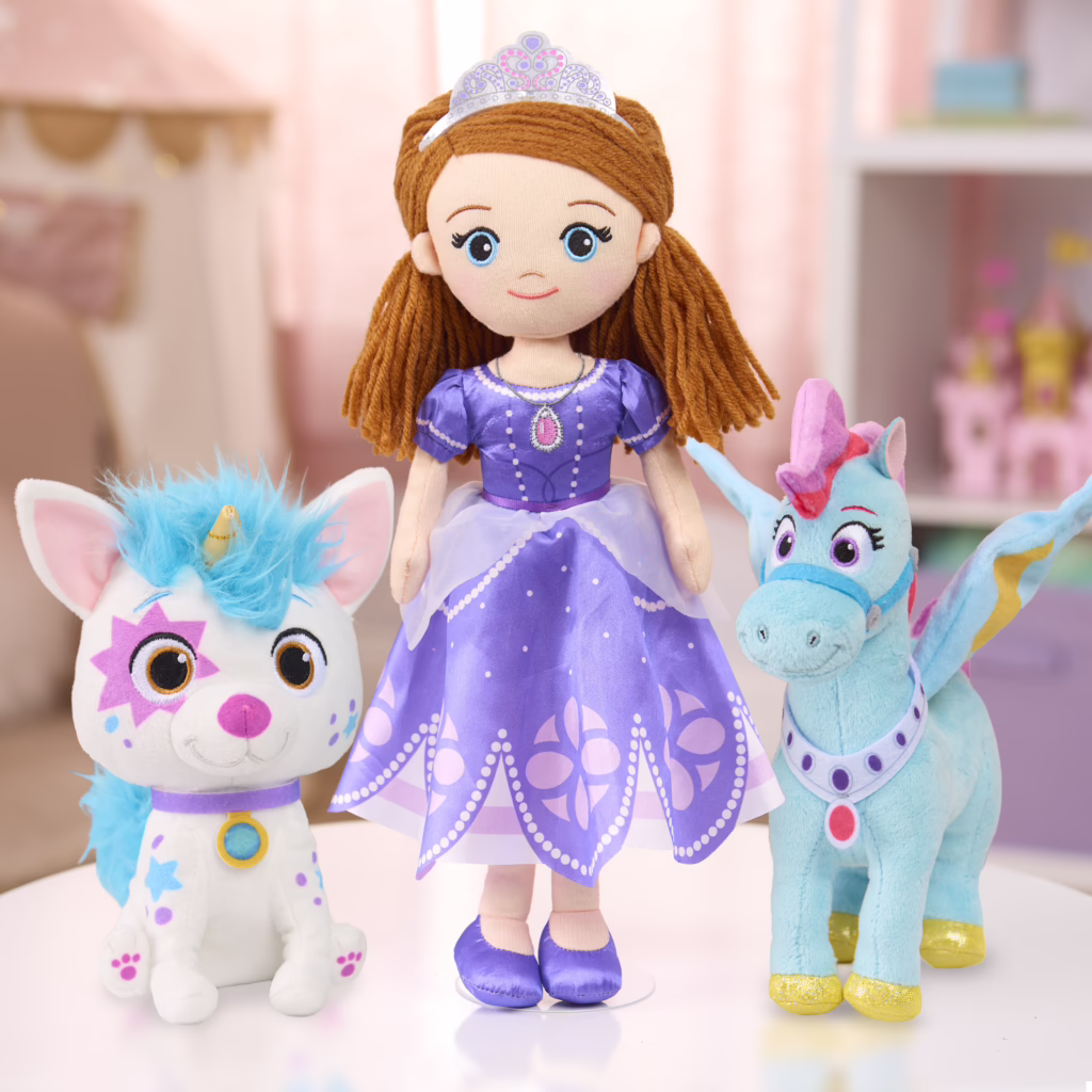 Disney Jr. Sofia the First Sofia Deluxe Plush Doll