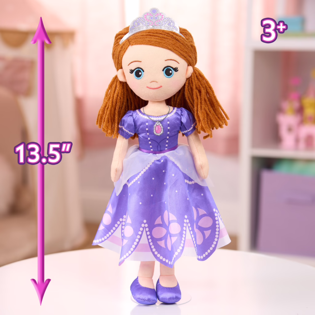 Disney Jr. Sofia the First Sofia Deluxe Plush Doll