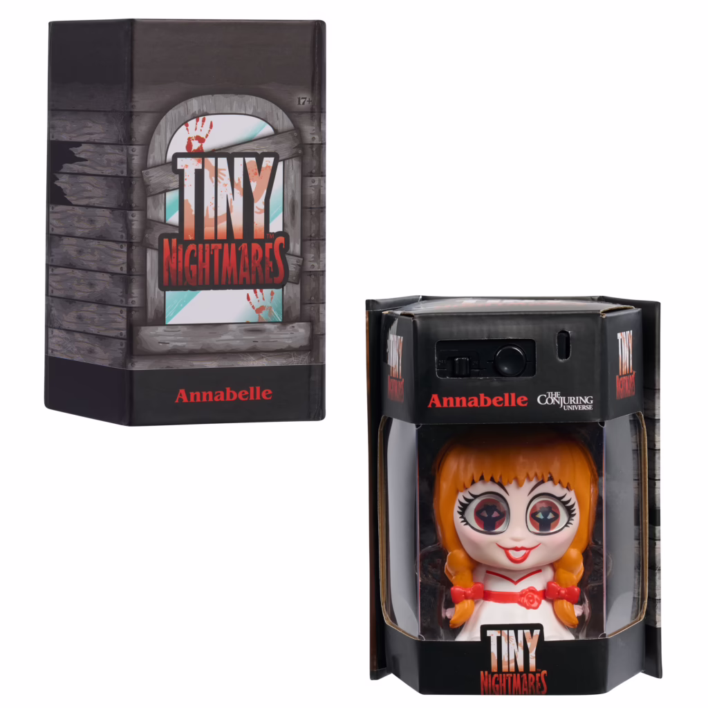 Tiny Nightmares Black Light Edition Collectible Annabelle Figure