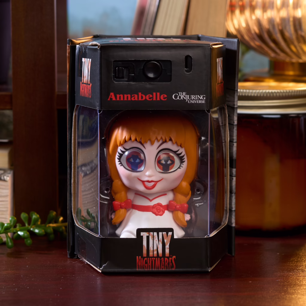 Tiny Nightmares Black Light Edition Collectible Annabelle Figure