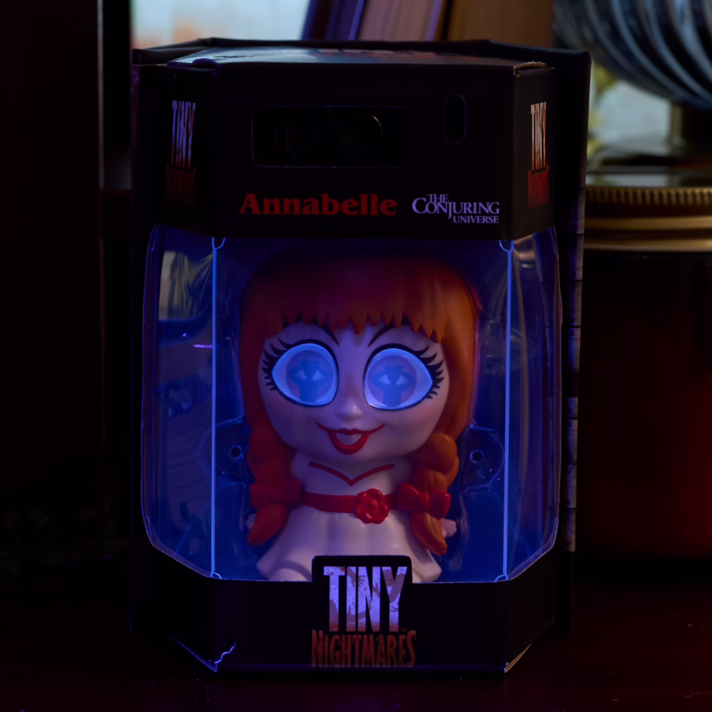 Tiny Nightmares Black Light Edition Collectible Annabelle Figure