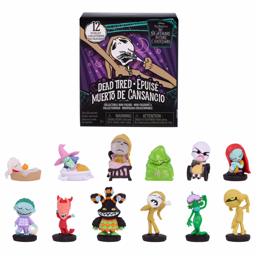Disney’s Tim Burton’s The Nightmare Before Christmas Dead Tired Blind Figures