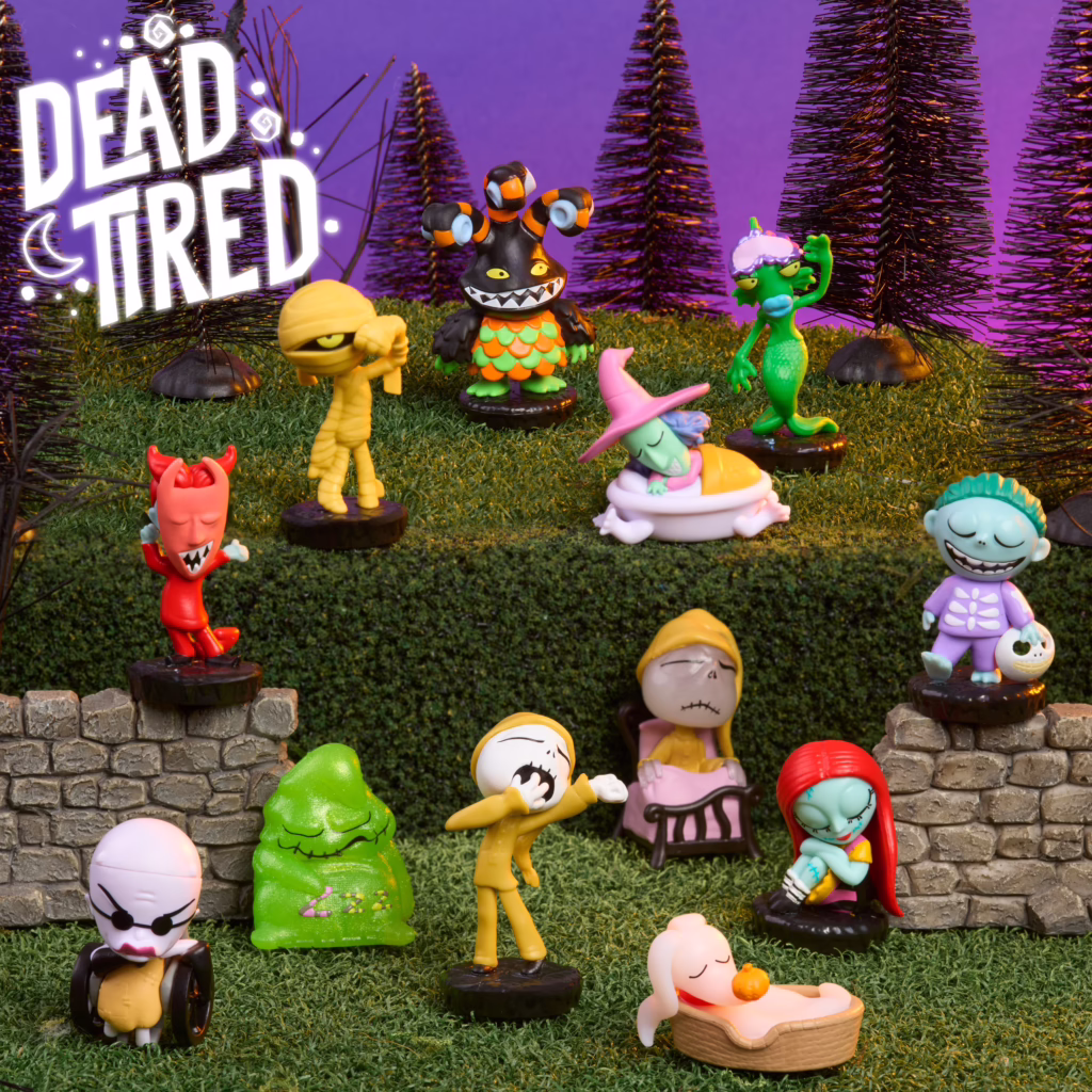 Disney’s Tim Burton’s The Nightmare Before Christmas Dead Tired Blind Figures