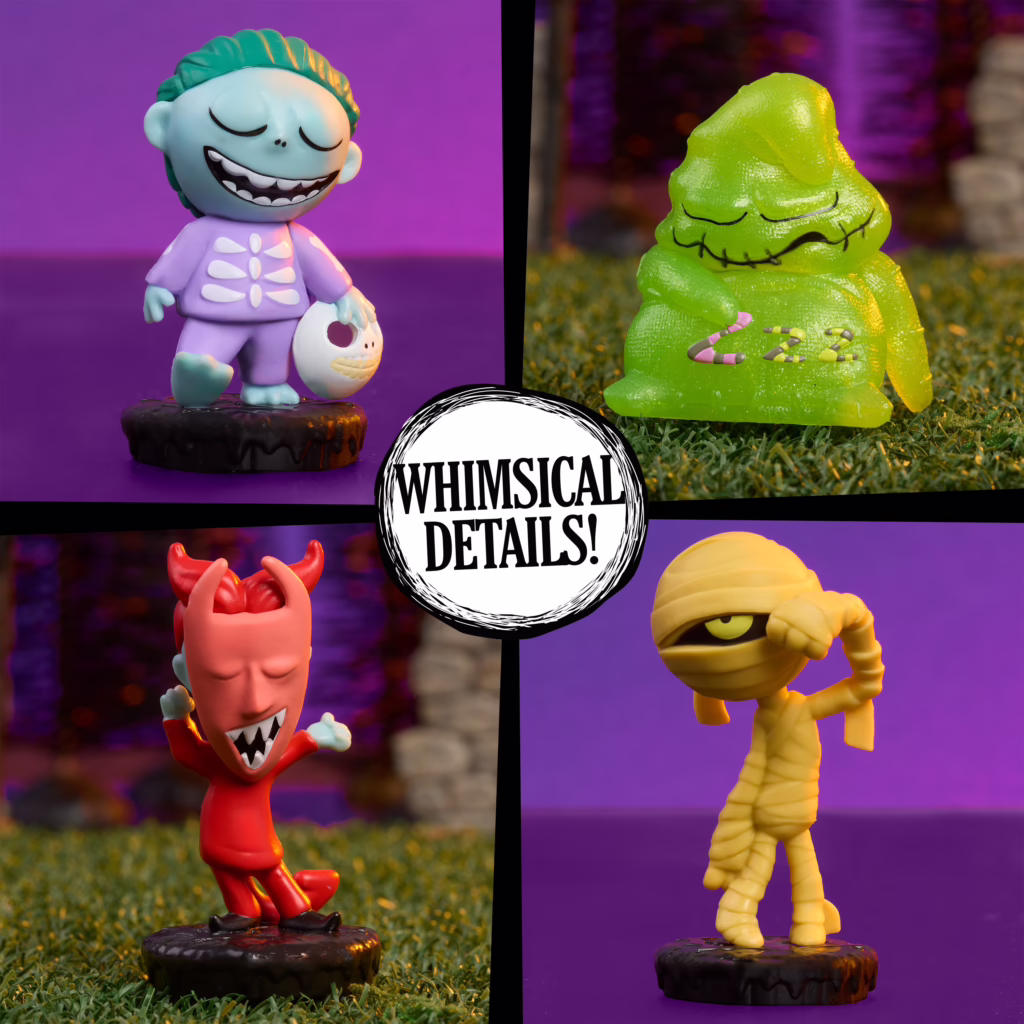 Disney’s Tim Burton’s The Nightmare Before Christmas Dead Tired Blind Figures